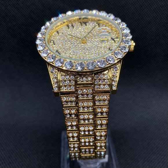 Iced Out Diamond Luxury Design Watch - Picture 4 of 5